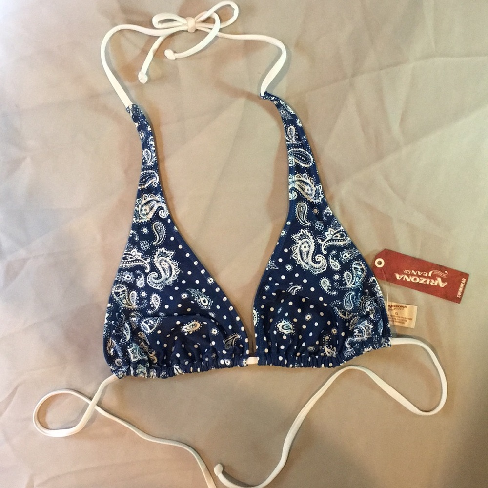 Navy Blue “Arizona” Bikini Haler Size:XL Juniors